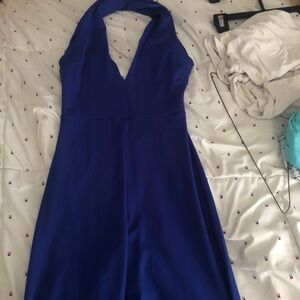 Royal blue jumpsuit in great condition
